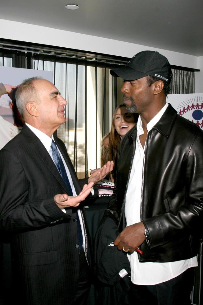 Robert Shapiro  Isaiah WashingtonBrent Shapiro FoundationGBK Gifting SuiteThompson HotelBeverly Hills CAJanuary 10 20082008 photo