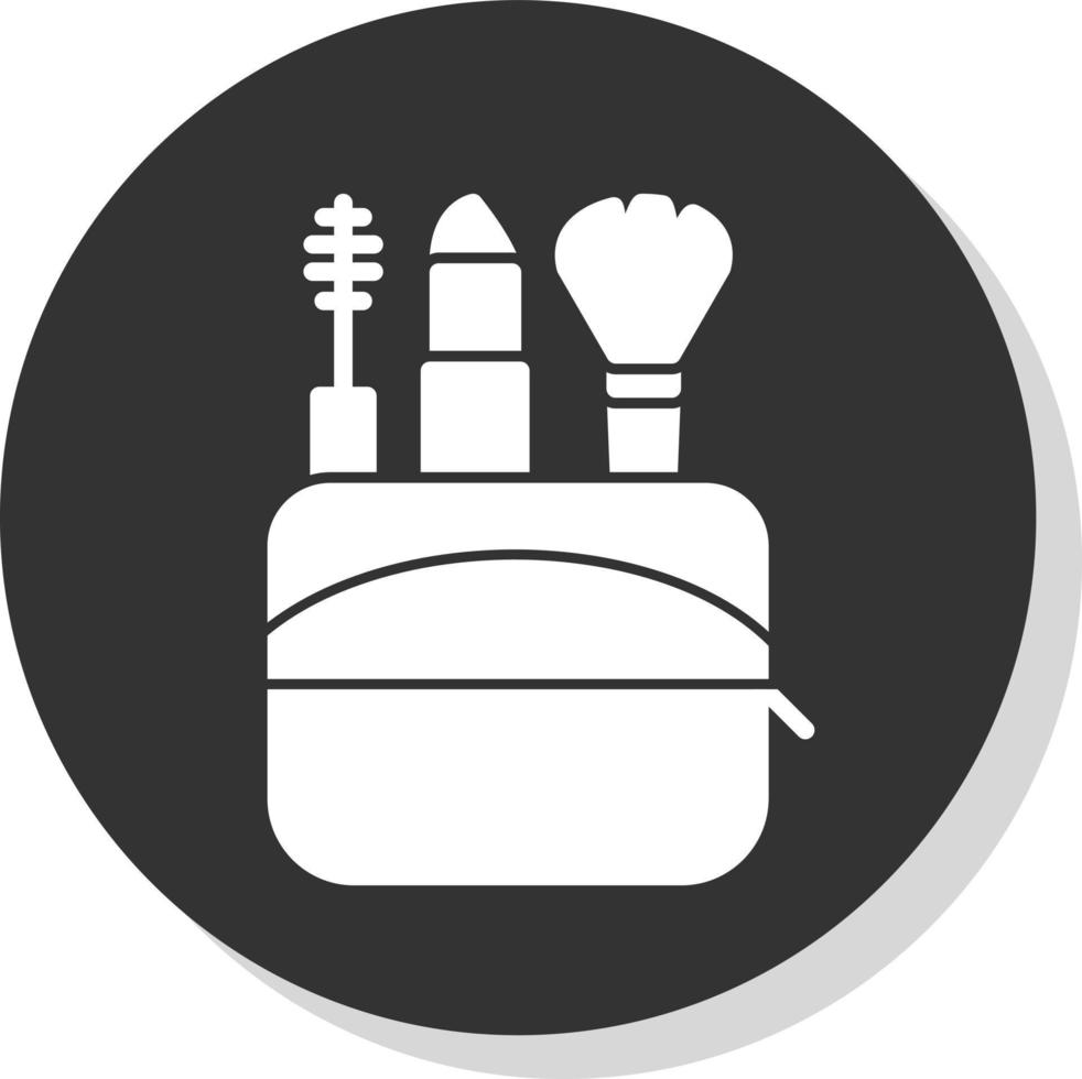 diseño de icono de vector de contenedor de maquillaje