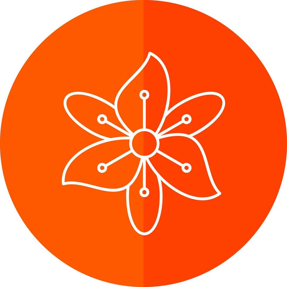 Freesia Vector Icon Design