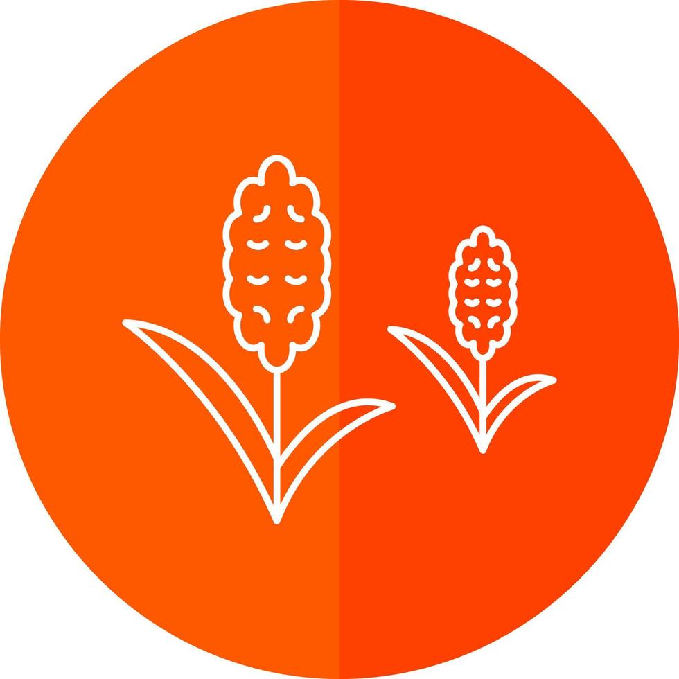 Hyacinth Vector Icon Design