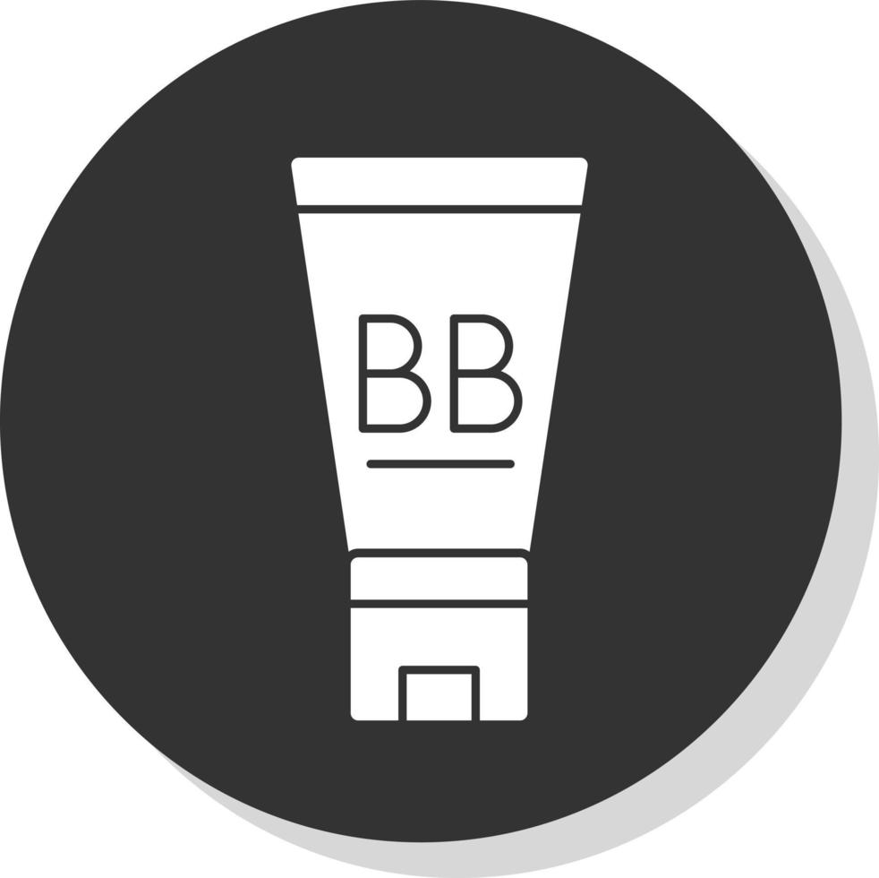 diseño de icono de vector de crema bb