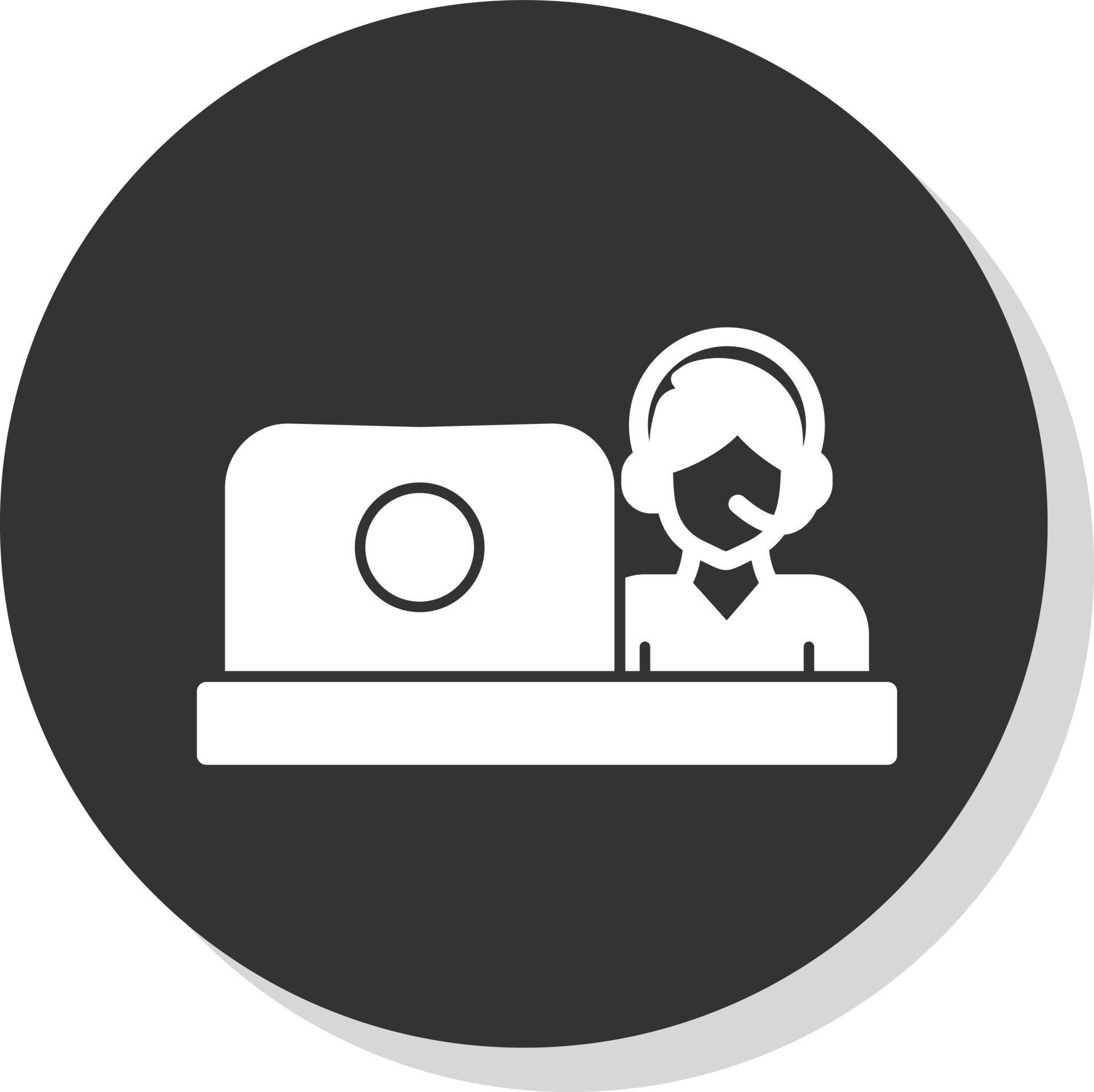 Online Service Vector Icon Design 21262736 Vector Art at Vecteezy