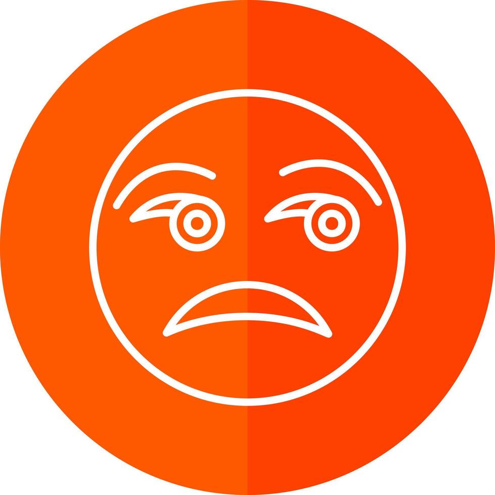 Unamused Face Vector Icon Design