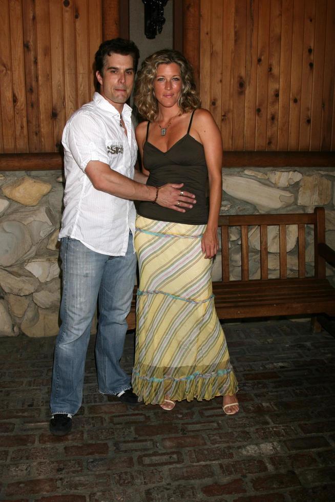 Rick Hearst  Laura Wright  arriving at the annual General Hospital Fan Club Luncheon at the Sportsmans Lodge in Studio City CA onJuly 12 20082008 photo