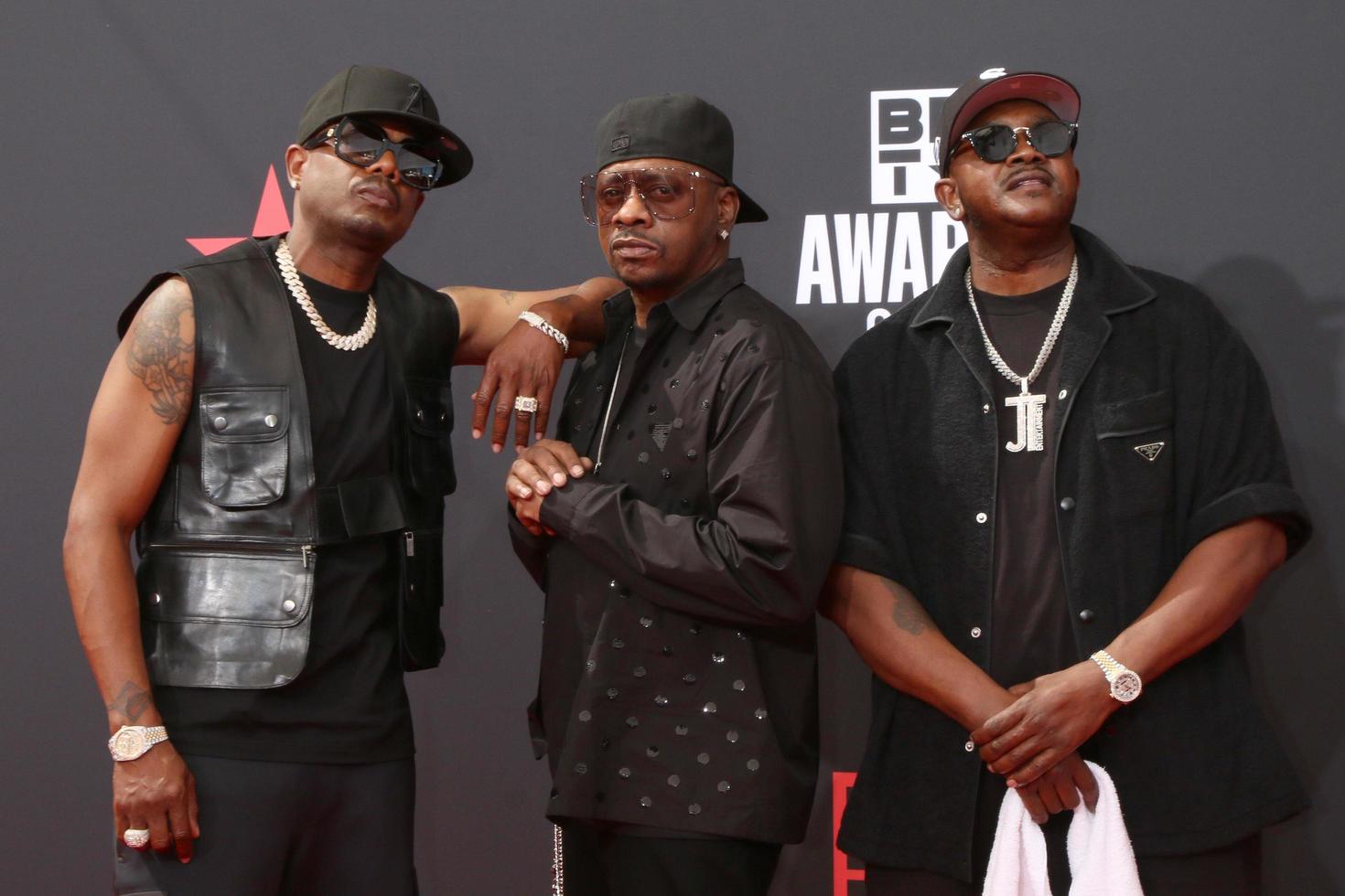 LOS ANGELES  JUN 26   KCi Dalvin DeGrate Joel Hailey at the 2022 BET Awards at Microsoft Theater on June 26 2022 in Los Angeles CA photo