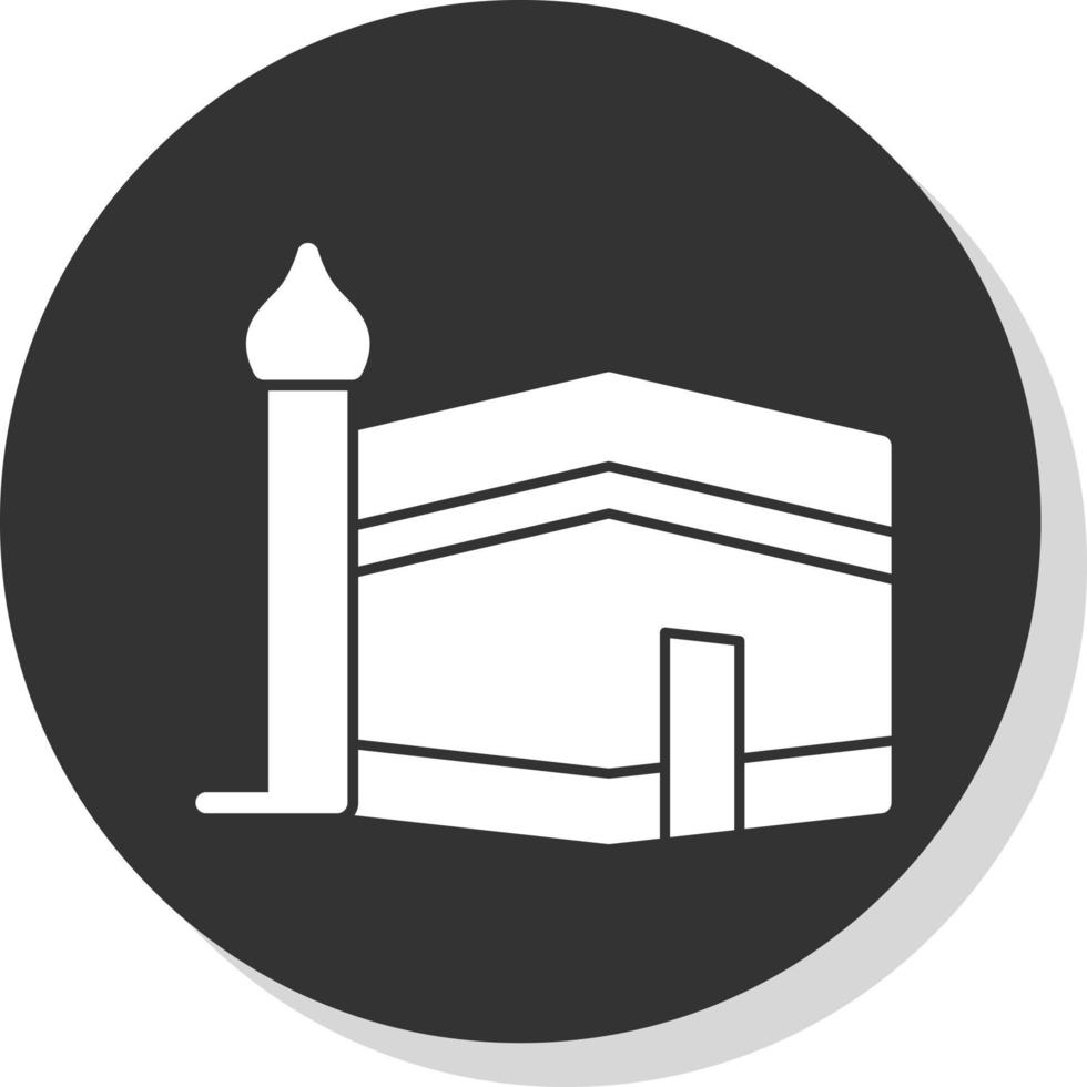 Kaaba Vector Icon Design