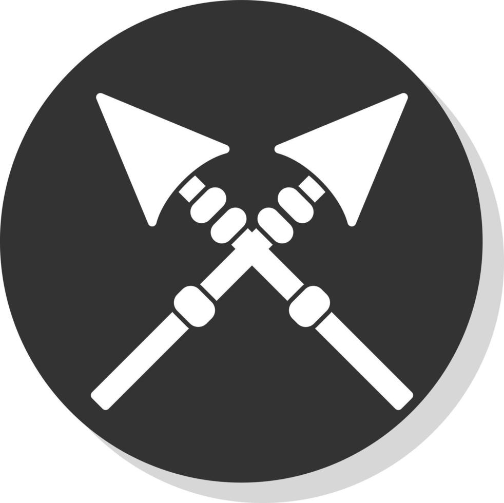 Lance Vector Icon Design