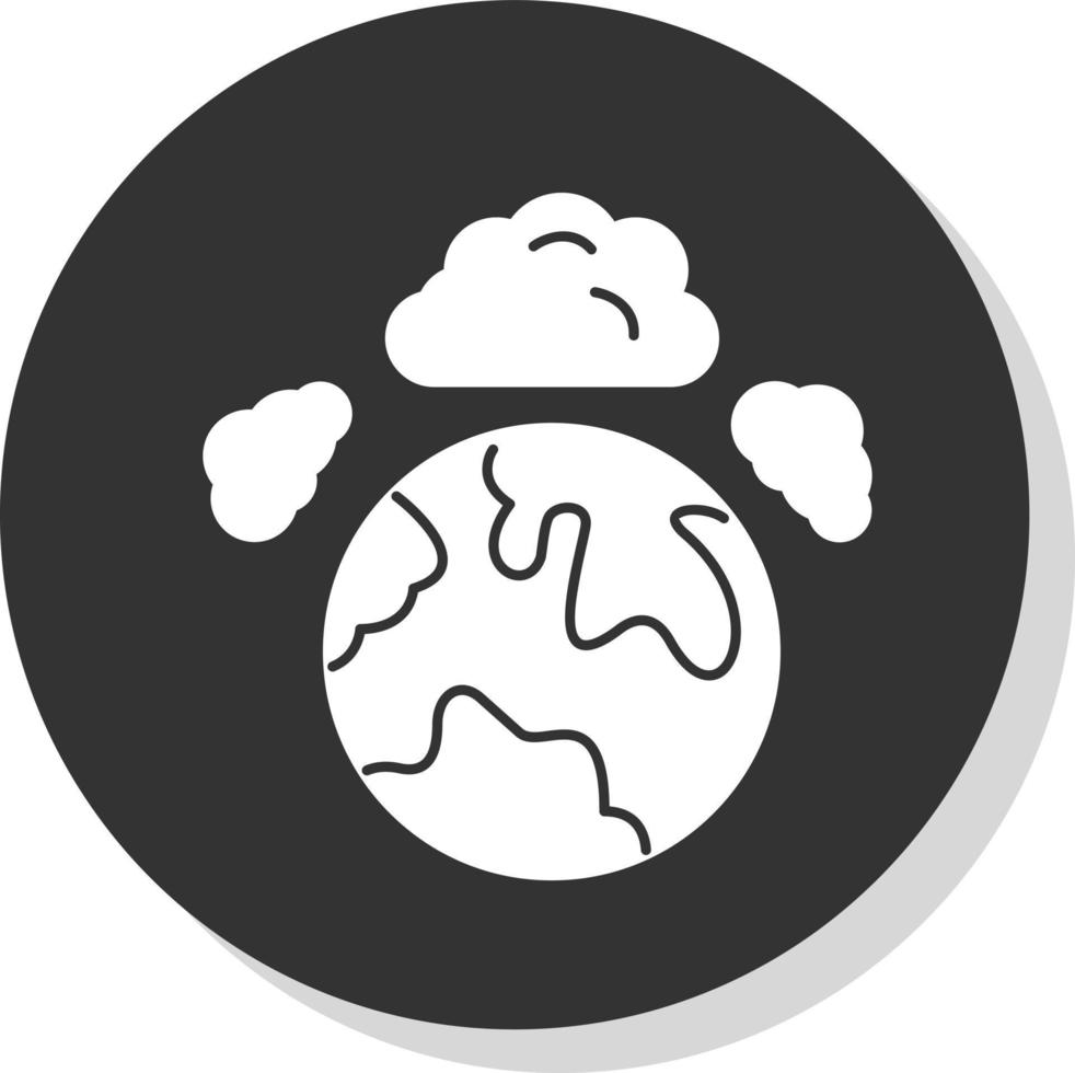 Atmospheric Pollution Vector Icon Design