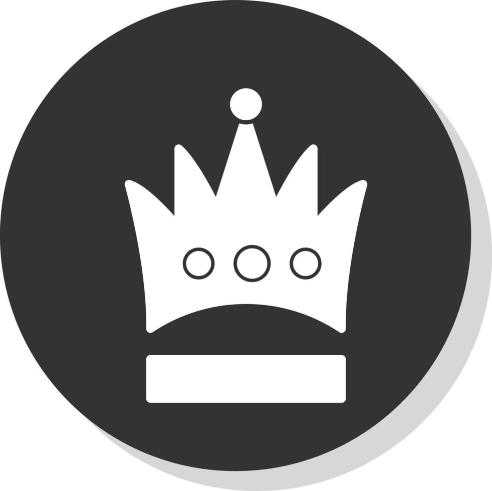 Crown Vector Icon Design