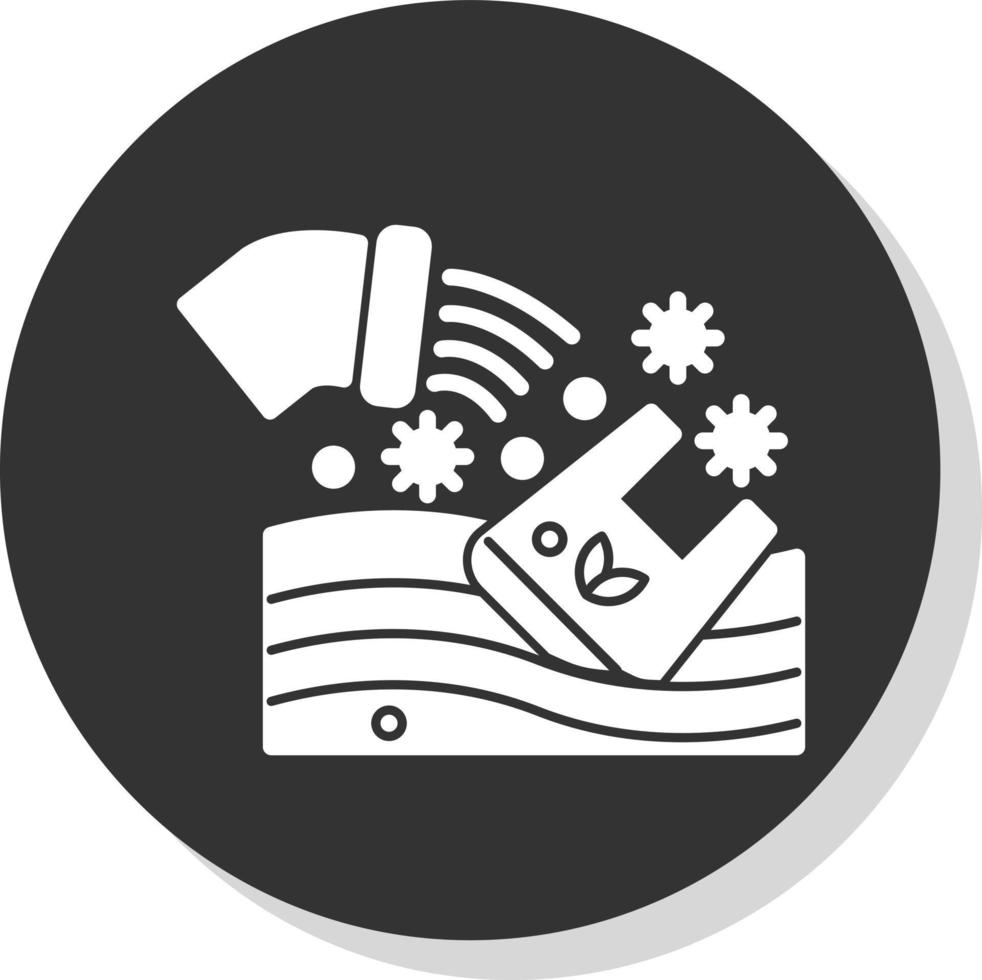 Water Pollution Vector Icon Design