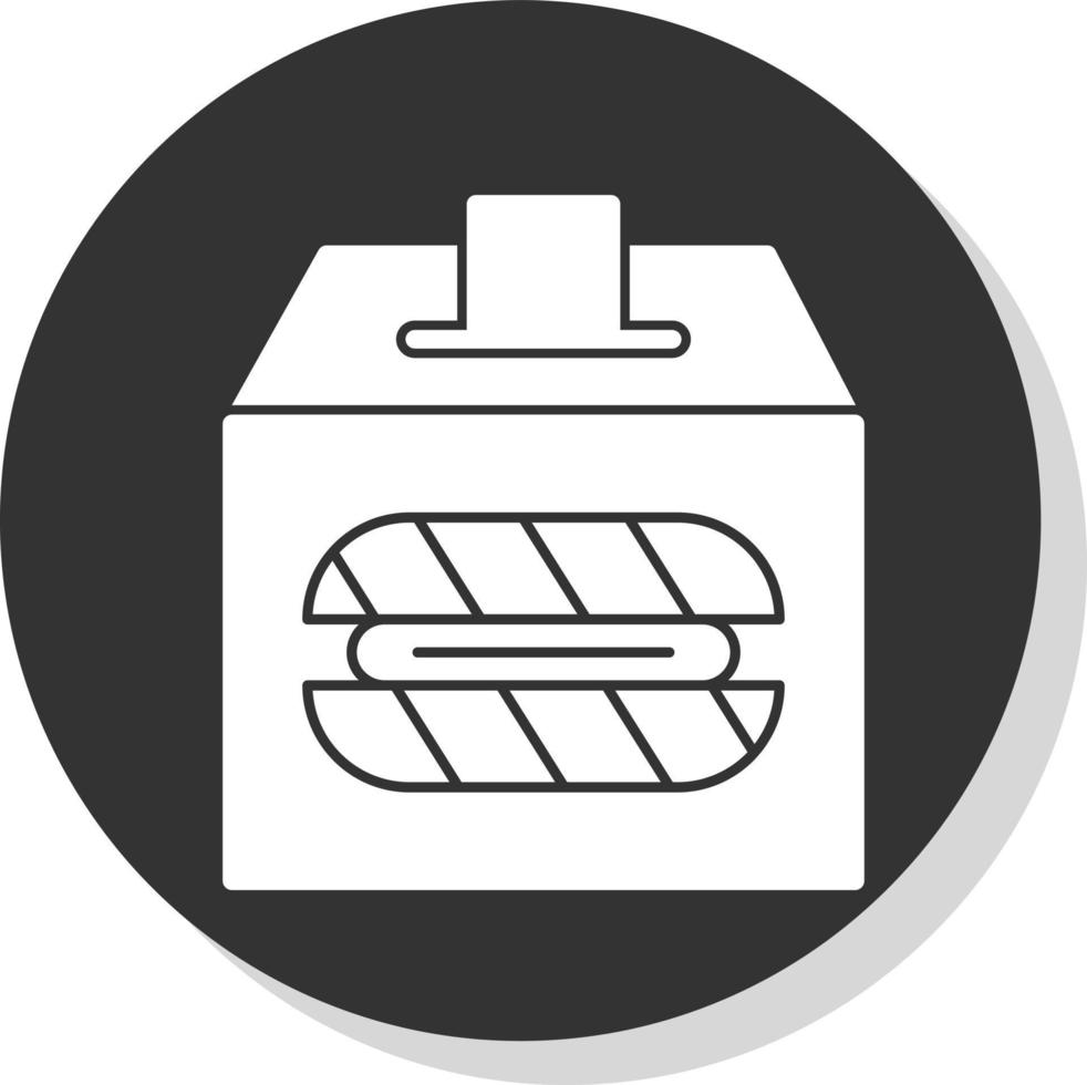 Bread Donation Vector Icon Design