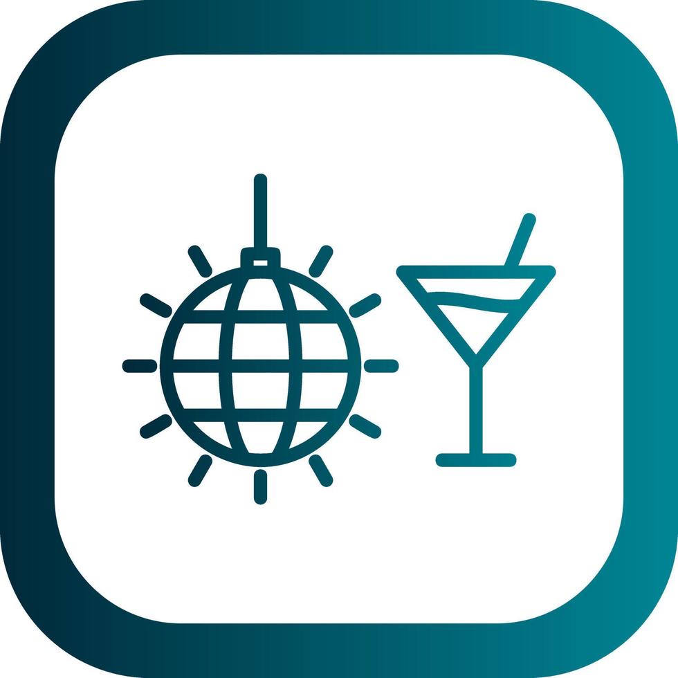 Nightlife Vector Icon Design