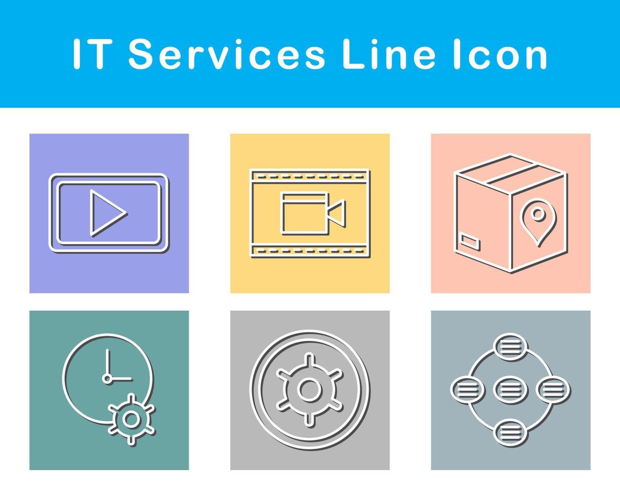 IT Services Vector Icon Set