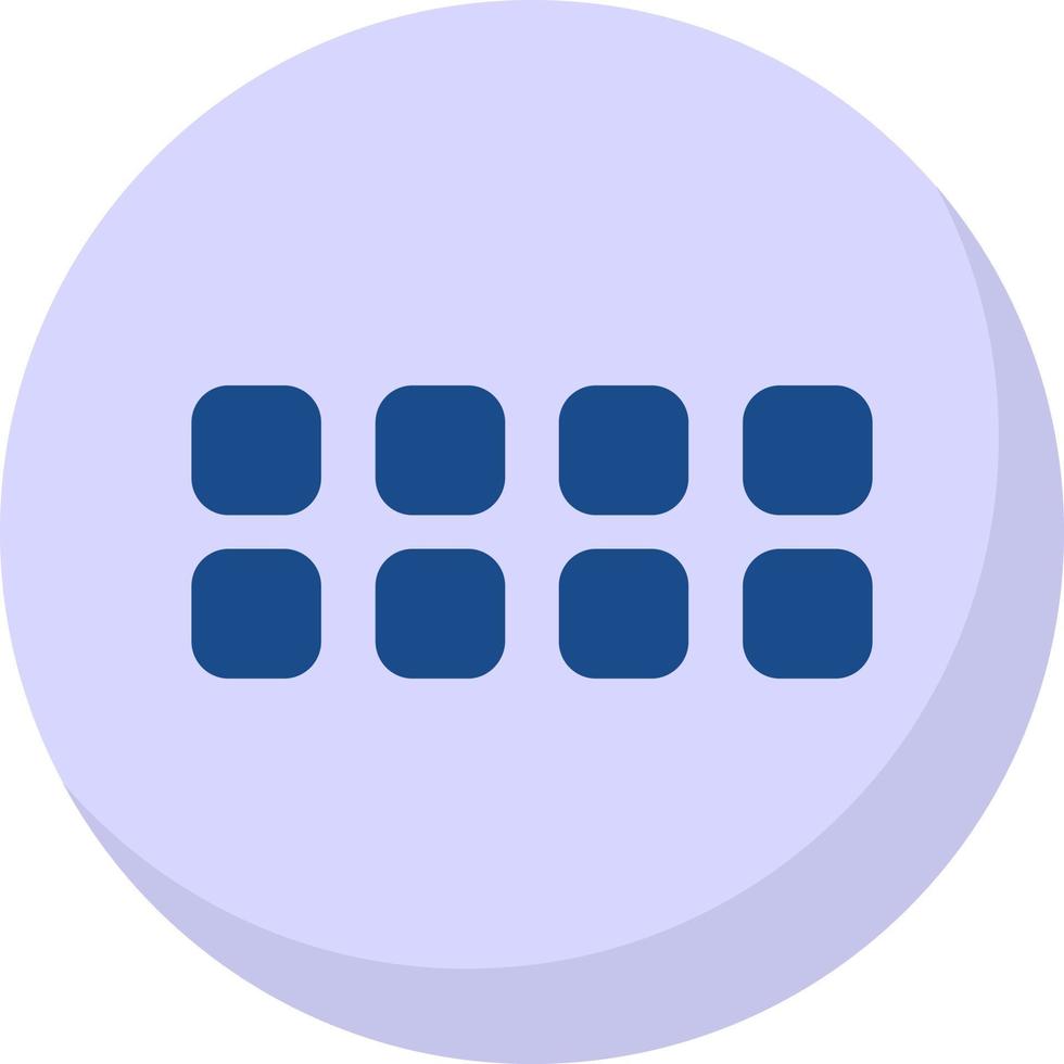 Grip Horizontal Vector Icon Design