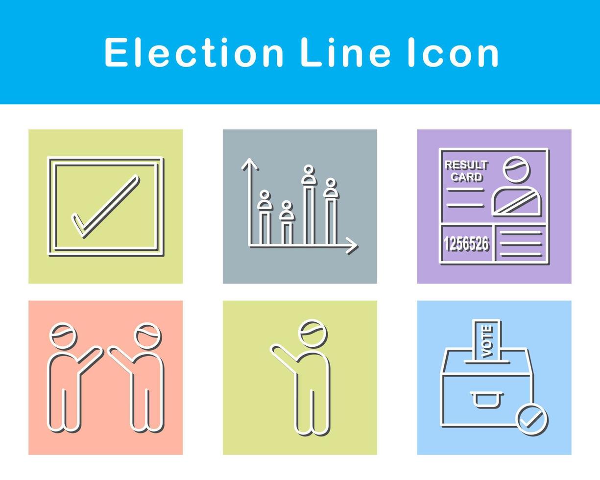 Election Vector Icon Set