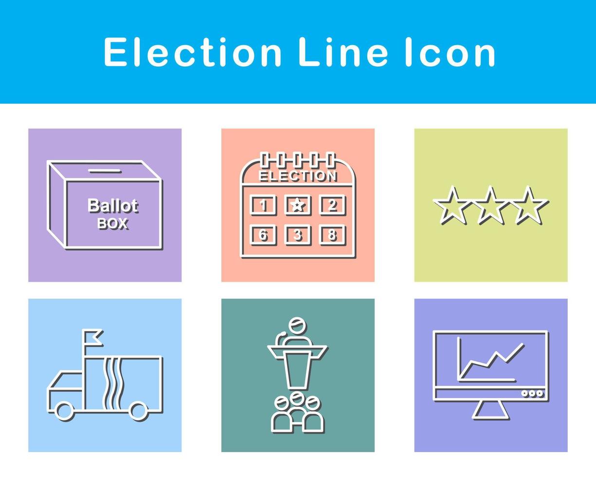 Election Vector Icon Set