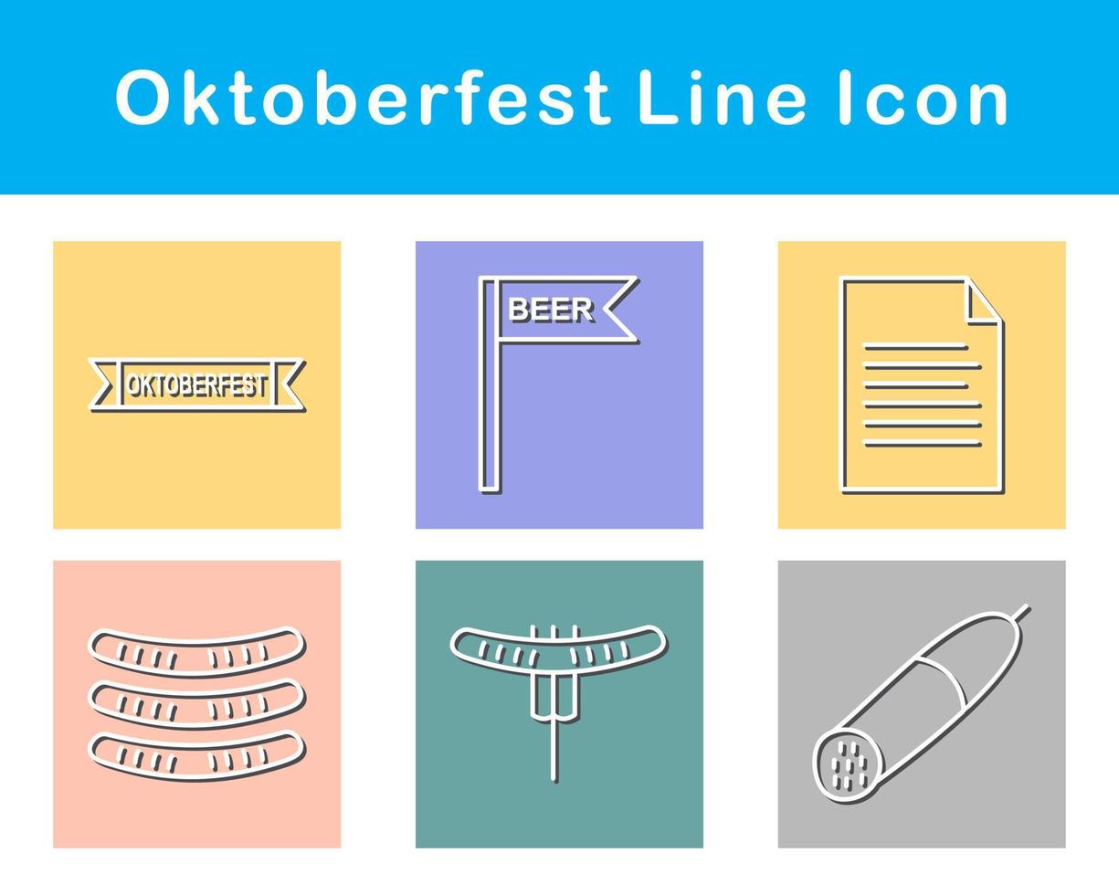 Oktoberfest Vector Icon Set