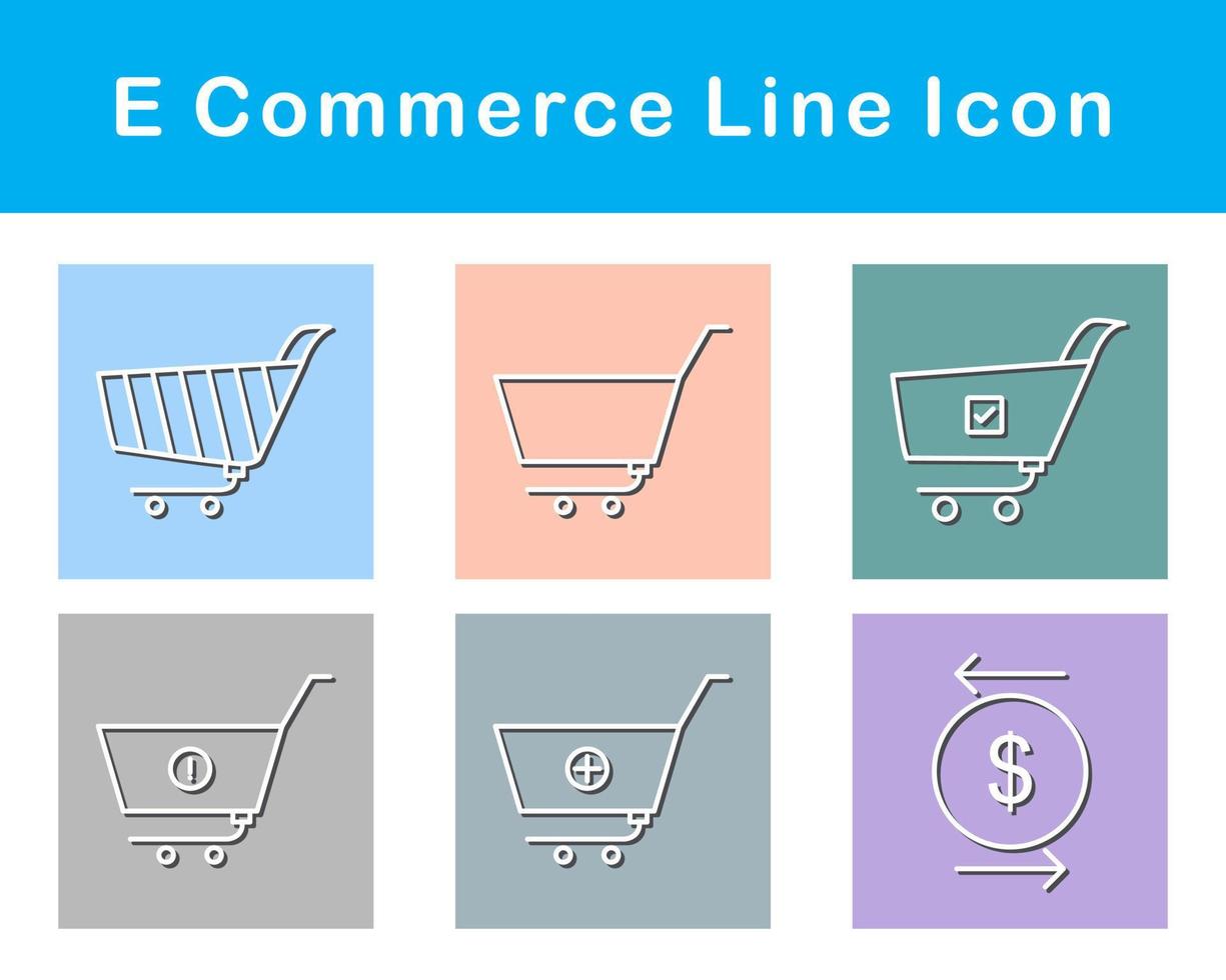 E Commerce Vector Icon Set