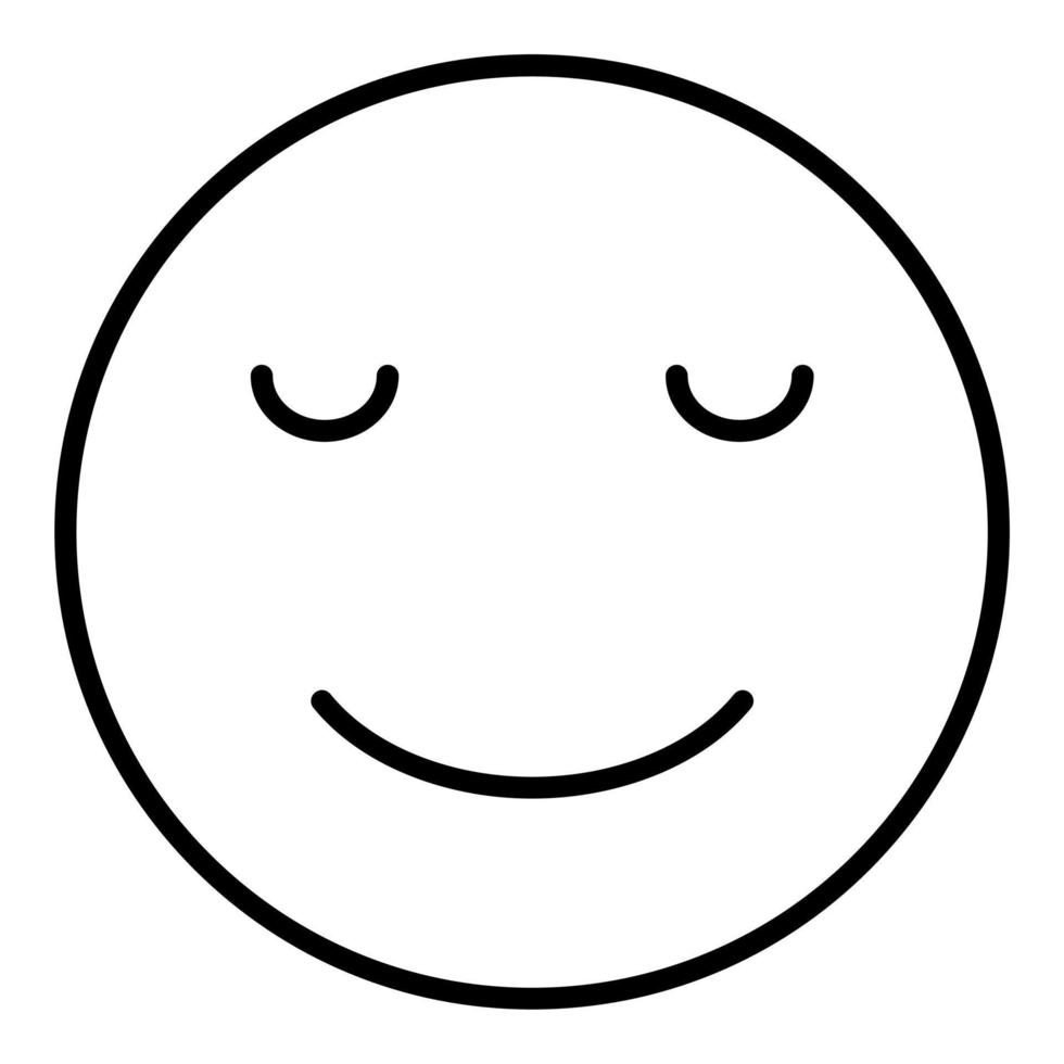 Calm Icon Style vector