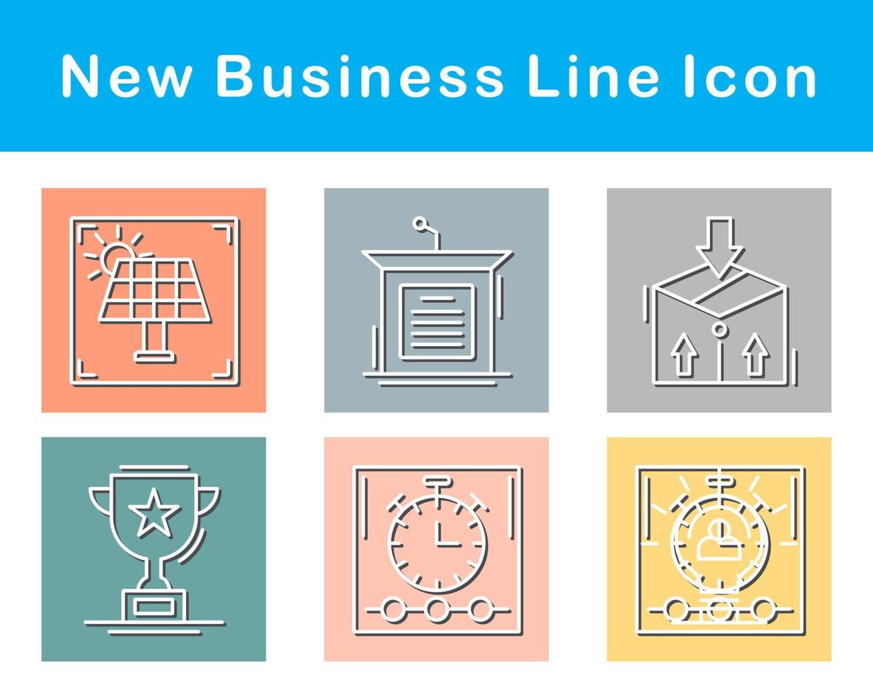 New Business Vector Icon Set