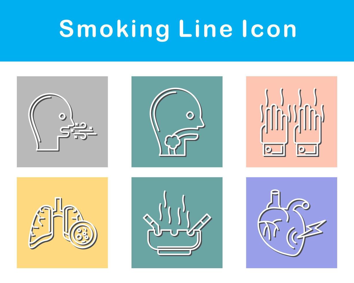 Smoking Vector Icon Set