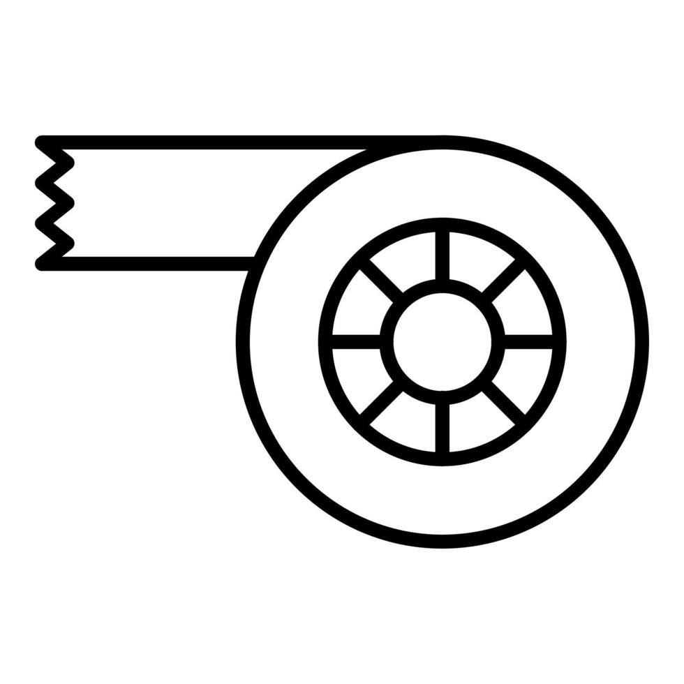 cinta icono estilo vector