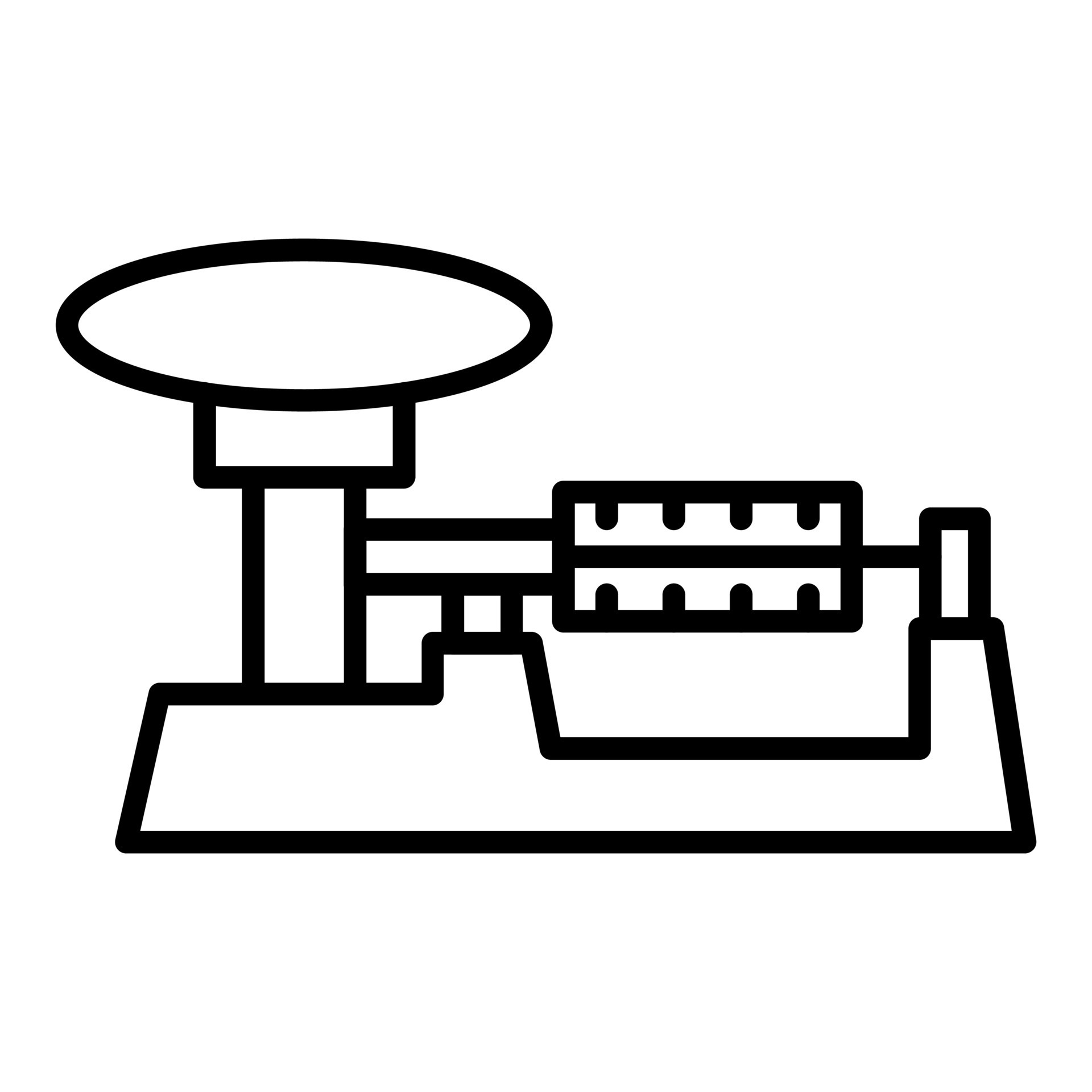 triple-beam-icon-style-21265137-vector-art-at-vecteezy
