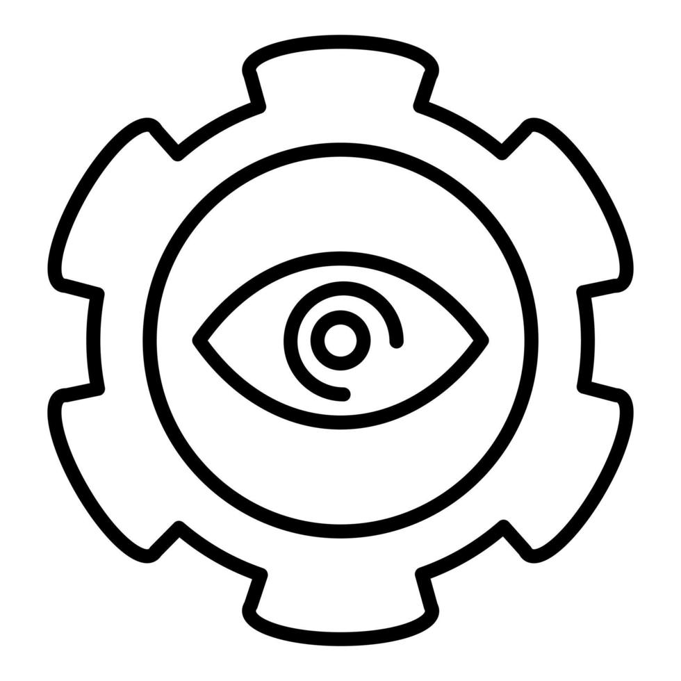 Optometry Practice Icon Style vector