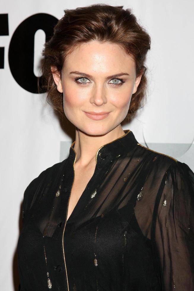 Emily Deschanel arriving at the Fox TV TCA Party at MY PLACE in Los