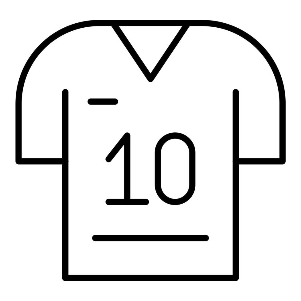 Jersey Icon Style vector