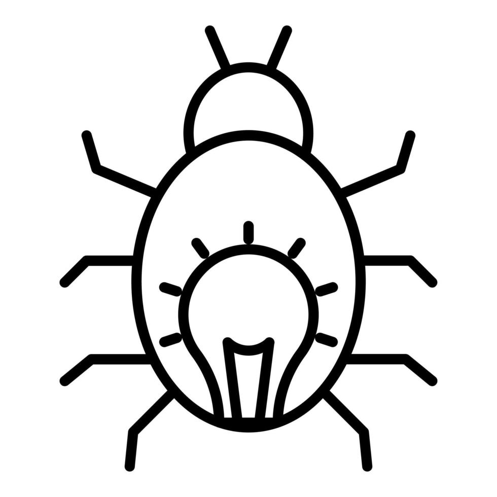 Bioluminescence Icon Style vector
