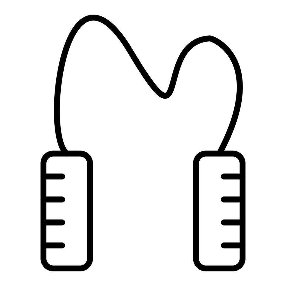 Skipping Rope Icon Style vector