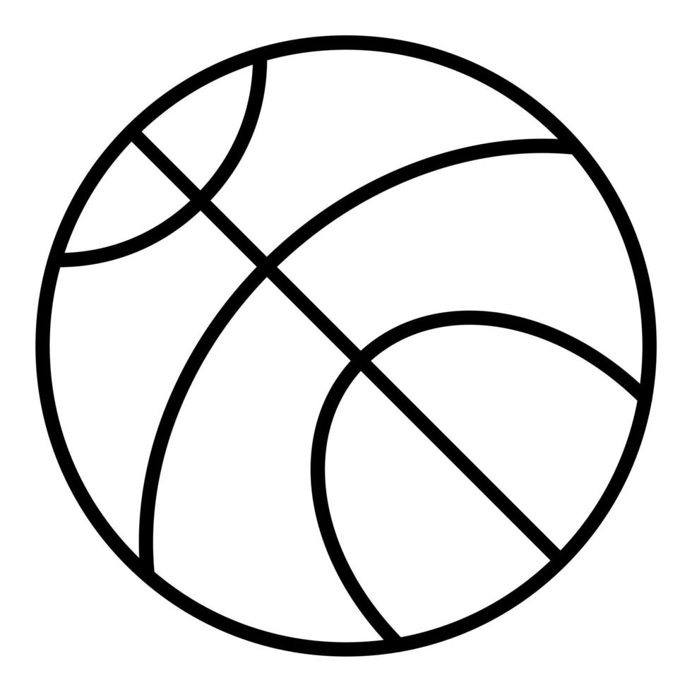 Basketball Icon Style vector