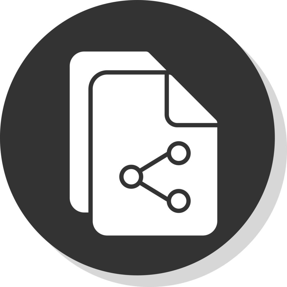 Share Files Vector Icon Design