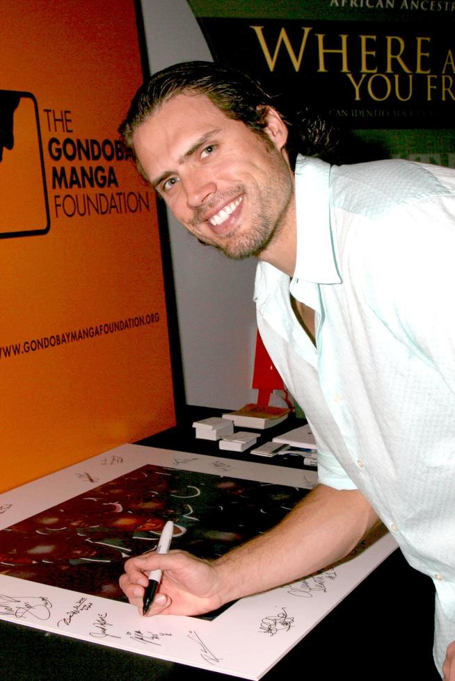 Joshua Morrow Gondobay Magna FoundationGBK Gifting SuiteThompson HotelBeverly Hills CAJanuary 10 20082008 photo