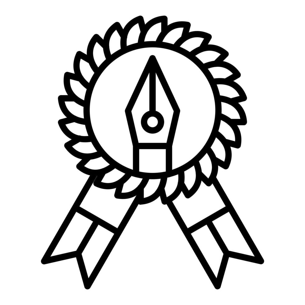 Art Award Icon Style vector