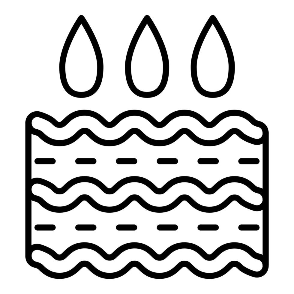 Absorption Icon Style vector