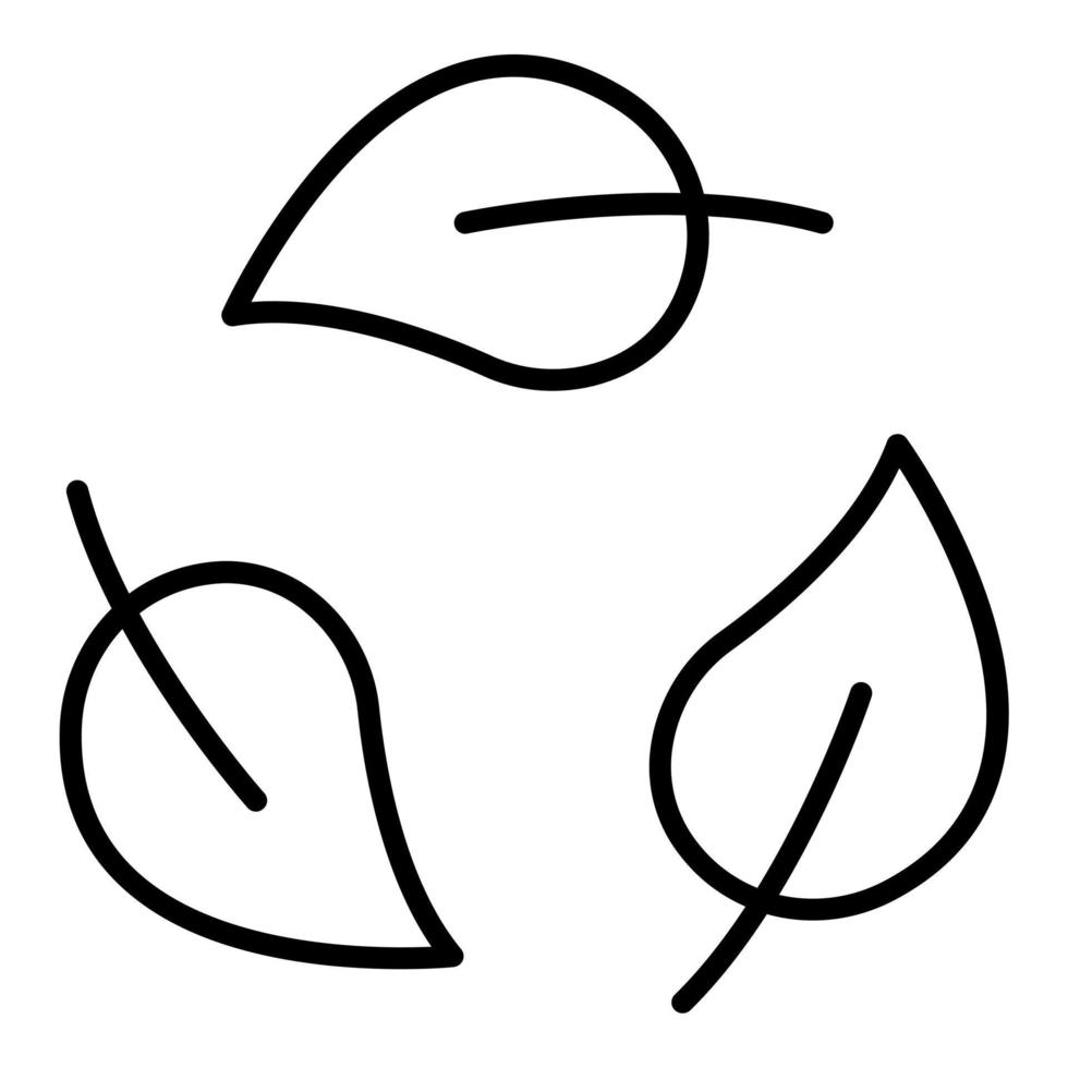 Biodegradable Icon Style vector