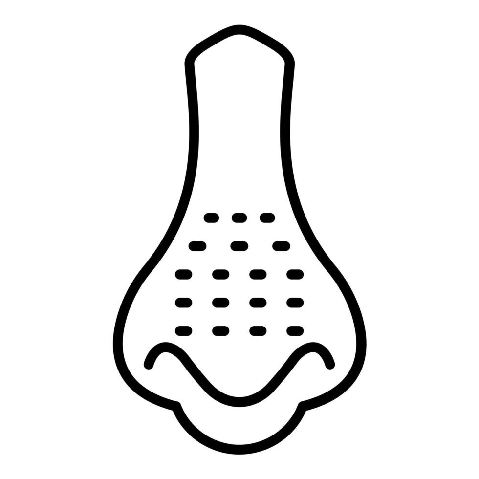 Blackhead Icon Style vector