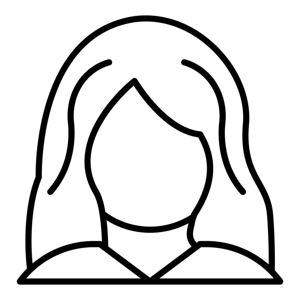 Hair Icon Style vector