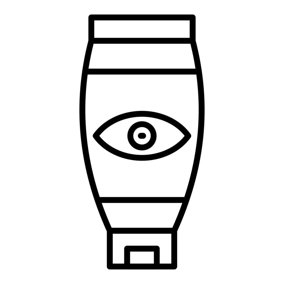 Eye Cream Icon Style vector