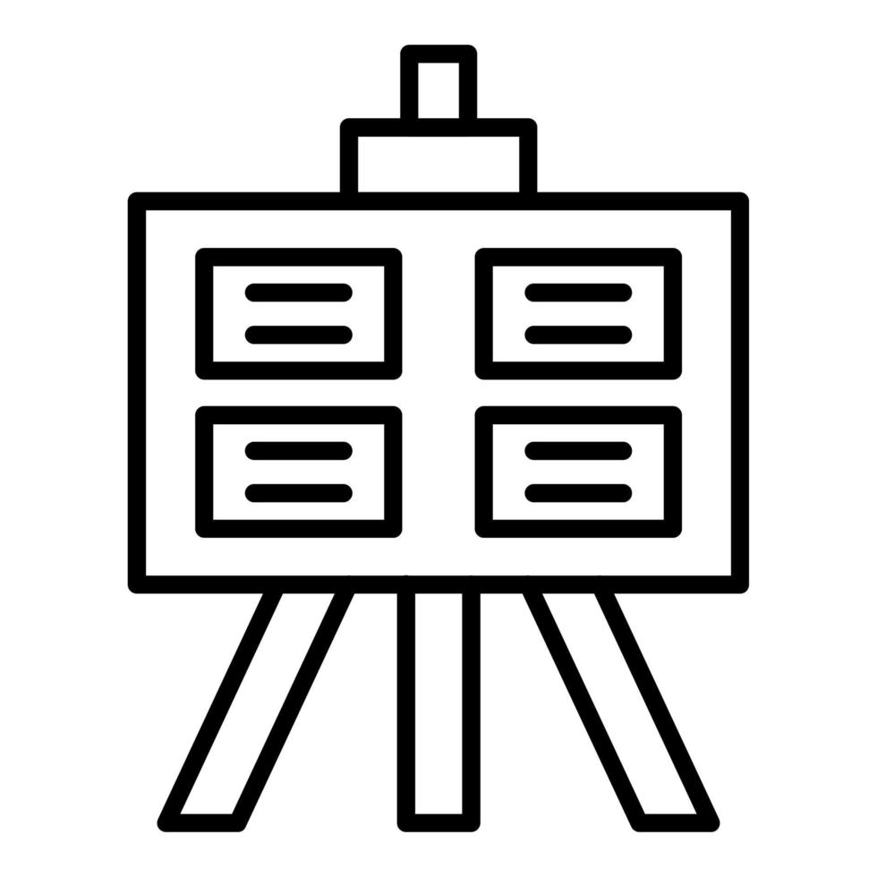 Storyboard Icon Style vector