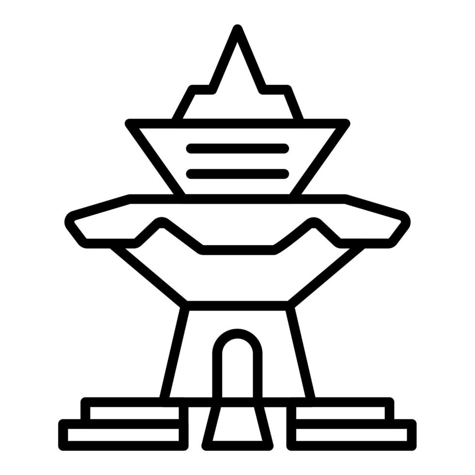 Taipei Icon Style vector