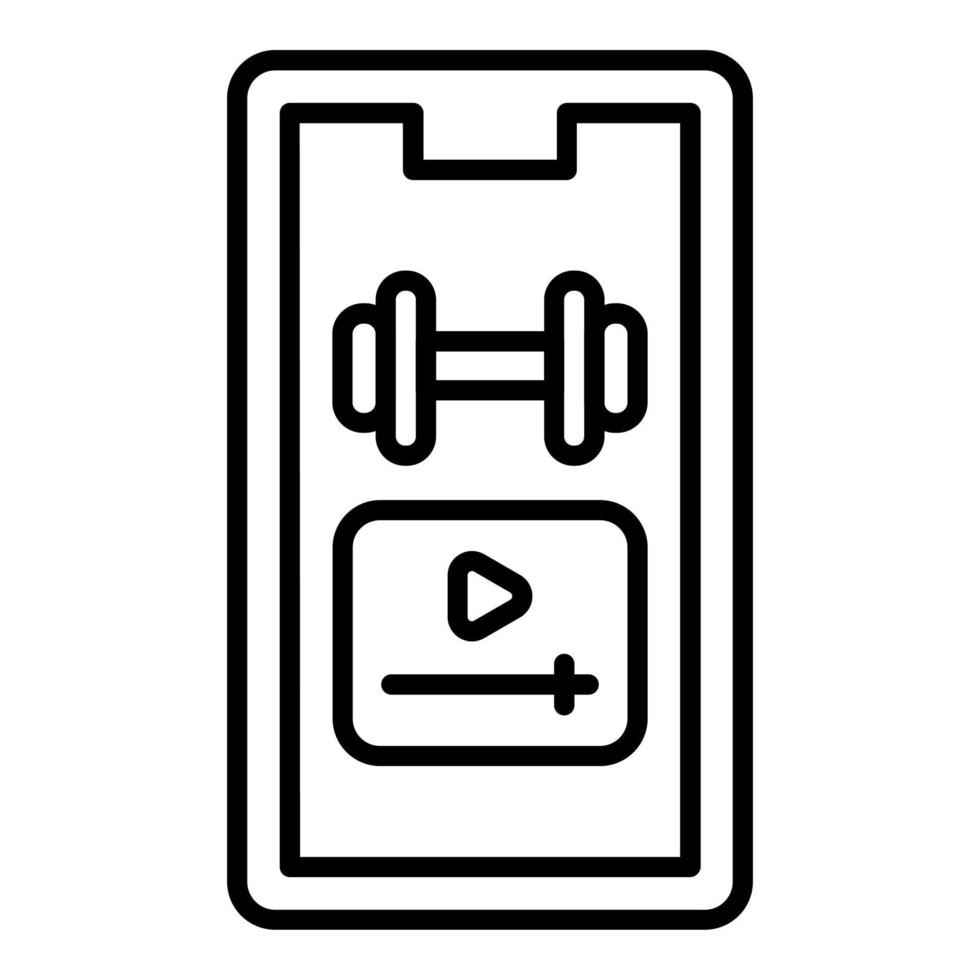 Exercise Tutorial Icon Style vector