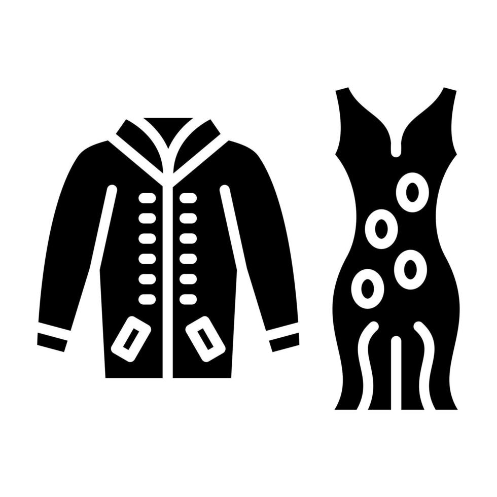 Costume Icon Style vector