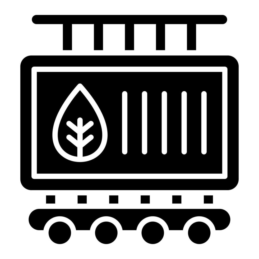 Biofuel Tank Icon Style vector