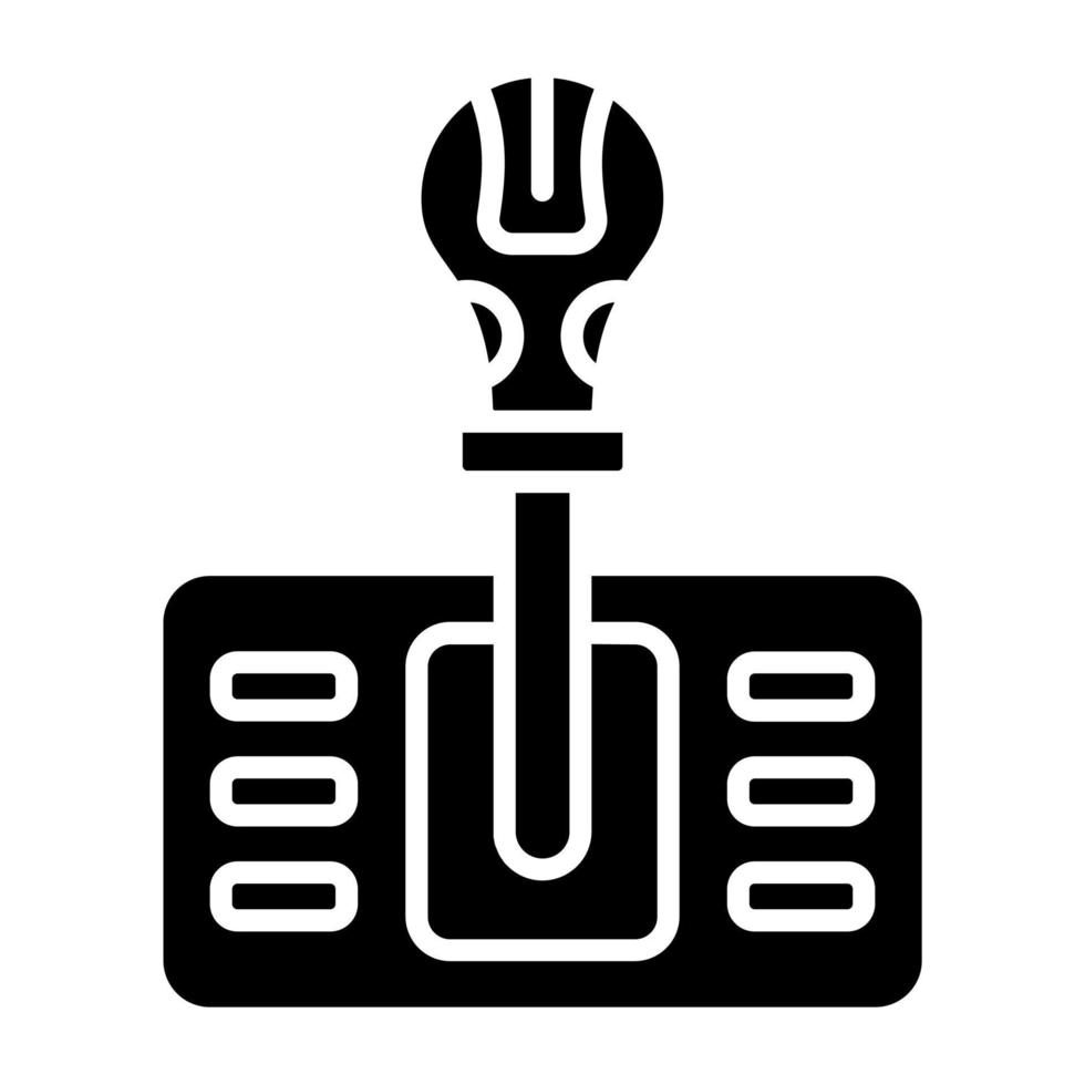 Gearshift Icon Style vector