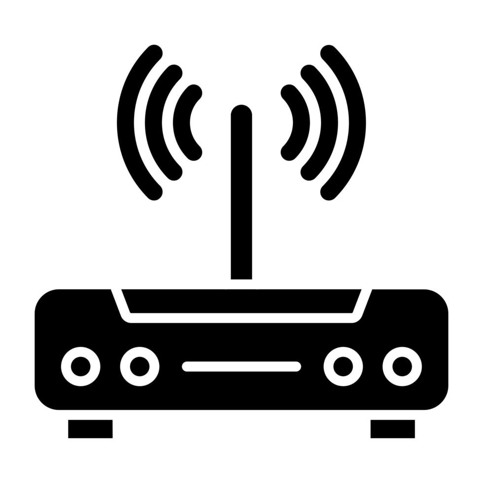 Modem Icon Style vector