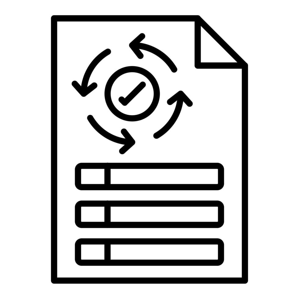 Agile Principles Icon Style vector