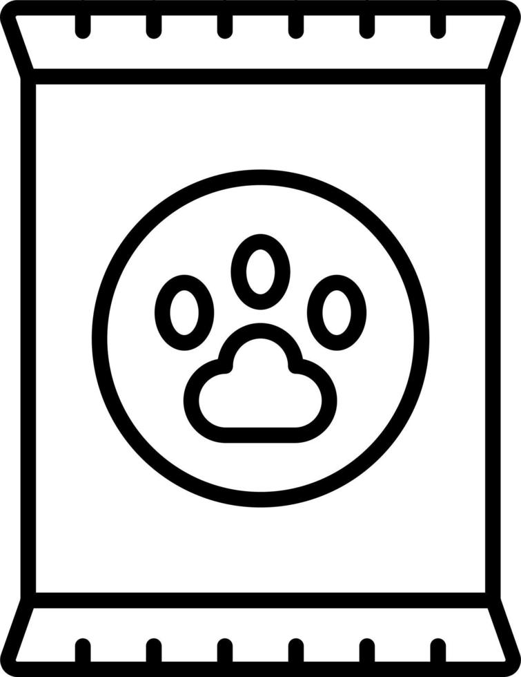 Pet Food Icon Style vector